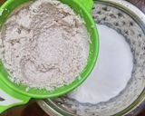 A picture of step 2 of Coconut Milk Payasam.