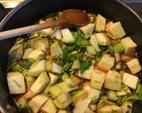 Une image de l'étape 2 de Soupe de fenouil navet et aubergine au paprika coriandre et graines de pavot.