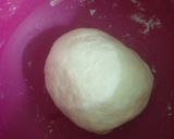 Foto langkah ke 5 dari resep Roti Sobek dengan Resep Adonan Dasar Roti Tanpa Ulen dengan Margarin Tanpa Telur.