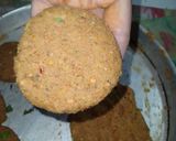 A picture of step 3 of Shami kabab.