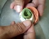 A picture of step 10 of Tiranga Rose Momos.