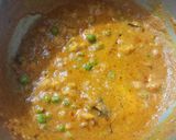 A picture of step 4 of Green peas Cauliflower masala.