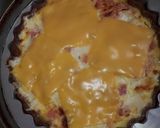 Foto del paso 3 de la receta: Tarta de jamón y queso con masa integral