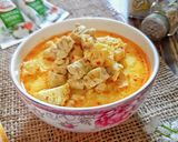 Foto langkah ke 3 dari resep Sayur Tahu Tempe Kuah Santan.