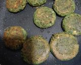 A picture of step 7 of Hara bhara Kabab.
