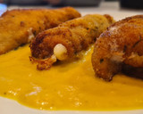 Foto del paso 11 de la receta: Rollitos de lomo con salsa de zanahoria y calabacín al curry