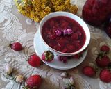 عکس مرحله 2 از دستور مربای توت فرنگی 🍓🍓