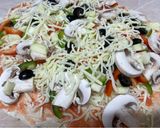 Foto del paso 10 de la receta: Pizza casera con verduras