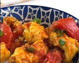 A picture of step 6 of Tomato and Egg Stir-Fry Recipe (西红柿炒鸡蛋）.