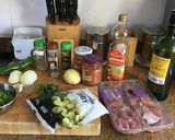 Foto del paso 1 de la receta: Estofado de pavo o (ternera)