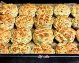 Túrós-medvehagymás pogácsa recept fázis 6 fotója