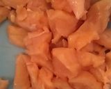 A picture of step 1 of Chicken chowmin 😋.