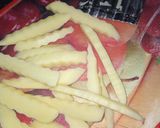 A picture of step 13 of Haleem Fries.