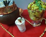 A picture of step 4 of Upma with dahi handi.