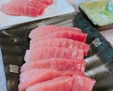 A picture of step 3 of Sashimi (Chutoro) or Sushi with Coarse Salt.
