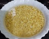 A picture of step 1 of Kosambari.