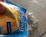 Pudingos tekercs, ananászkarikákkal #ünnepséfje recept fázis 3 fotója