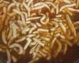 A picture of step 4 of Kathiyawadi Sabzi Sev Tomato nu Shak.