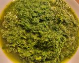 A picture of step 3 of Mustard Greens with Sweet Corn.