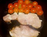 A picture of step 3 of Tex's Hangover Cure Fry-Up 🐷🍅🍳🍟.