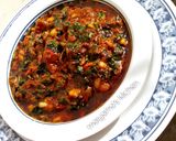 A picture of step 27 of Miyar zogale (moringa soup).