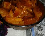 A picture of step 5 of Aam ka meetha achar.