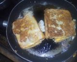 A picture of step 9 of Egg fried sandwich.