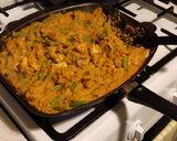 A picture of step 6 of Chicken Satay FODMAP.
