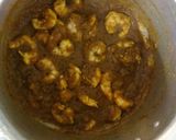 A picture of step 3 of Prawns Biryani.