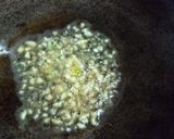 A picture of step 7 of Egg Manchurian.