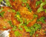A picture of step 5 of Aloo tikki.