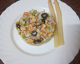 Foto del paso 3 de la receta: Ensalada de arroz tres delicias