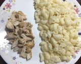 A picture of step 1 of Healthy Mac and Cheese.
