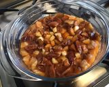 Une image de l'étape 7 de Compote de prunes et bananes.