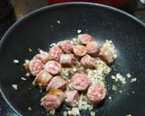 Une image de l'étape 2 de Rougail saucisse.