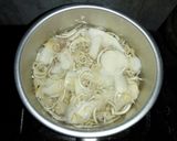 Foto langkah ke 1 dari resep Sayur Rebung Telur Ceplok BuNing (Bumbu Kuning).