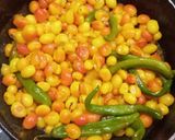 A picture of step 2 of CARISSA CARANDAS /SPICY KARONDE MIRCHI (Natal palm) WITH VERMILLION NATURAL TASTE.