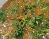 A picture of step 3 of Sabzi recipe.