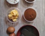 Foto langkah ke 1 dari resep Brownies shiny crust anti gagal pakai otang.