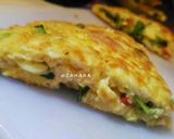 Foto langkah ke 3 dari resep Spinach Omelette (Telur Dadar Bayam).