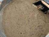 Bizcocho de avena y frutas pasas