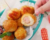 電烤盤「迷你炸熱狗」三種材料簡單做!!的食譜步驟9照片