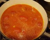 A picture of step 2 of Spicy Tomato Basil Soup.