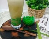 Foto langkah ke 5 dari resep Es Dawet Macaroni Pandan.
