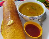 ছোলার ডালের ধোসা উইথ বাটার (cholar daler dhosa recipe in Bengali) রেসিপি ধাপ - 3 ছবি