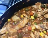 Foto del paso 5 de la receta: Almuerzos colombianos - Arroz sepultado