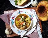 A picture of step 6 of Tender coconut chicken soup.