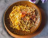 Foto langkah ke 5 dari resep Mie goreng ala Hajatan Jawa.