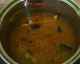 Foto langkah ke 6 dari resep Gulai daun chaya dengan taburan rebon goreng dan cabe rawit.