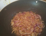 A picture of step 4 of Methi Chicken.
